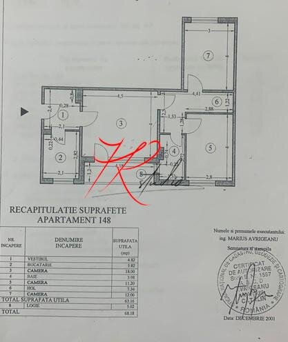 Obor, Masina de Paine, vanzare apartament 3 camere.